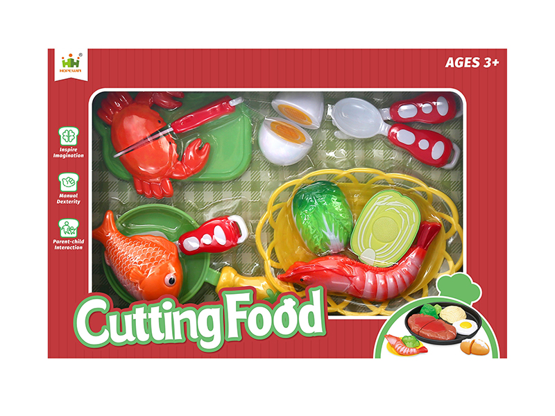 Seafood Set Cutting Food Toys