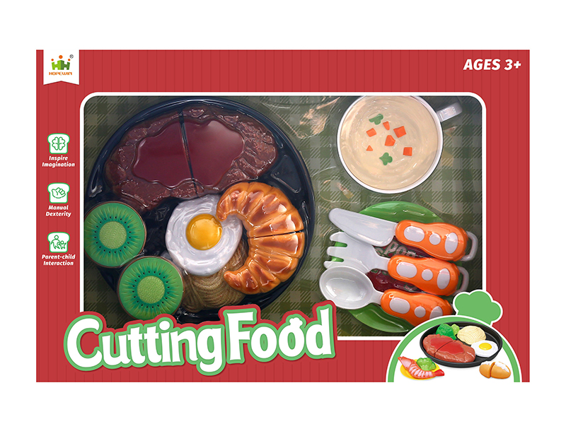 Steak Set Cutting Food Toys
