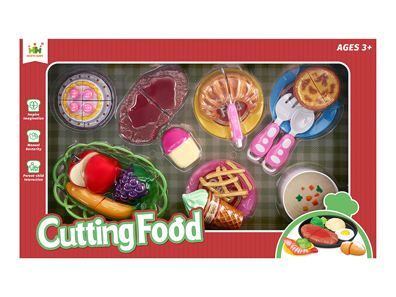 Cake Pastry Set Cutting Food Toys