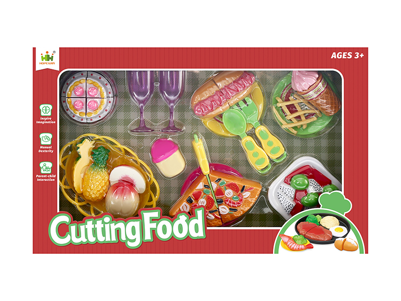 Cake Pastry Set Cutting Food Toys