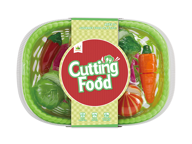 Vegetable Basket Cutting Toys