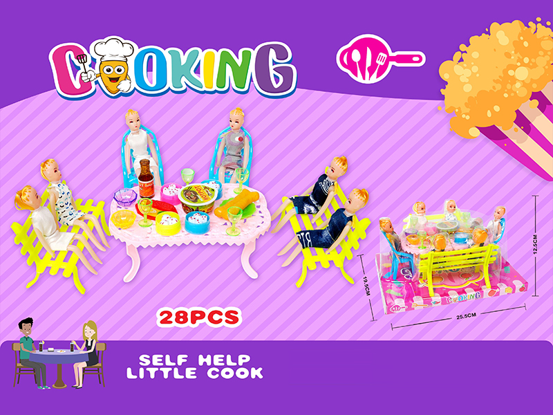 28PCS Children'S Kitchen Toy Set