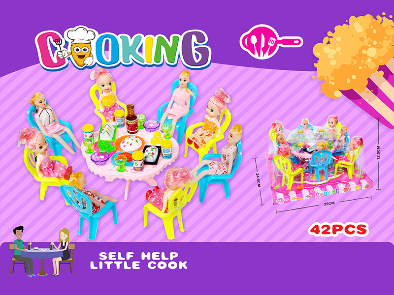 42PCS Children'S Kitchen Toy Set