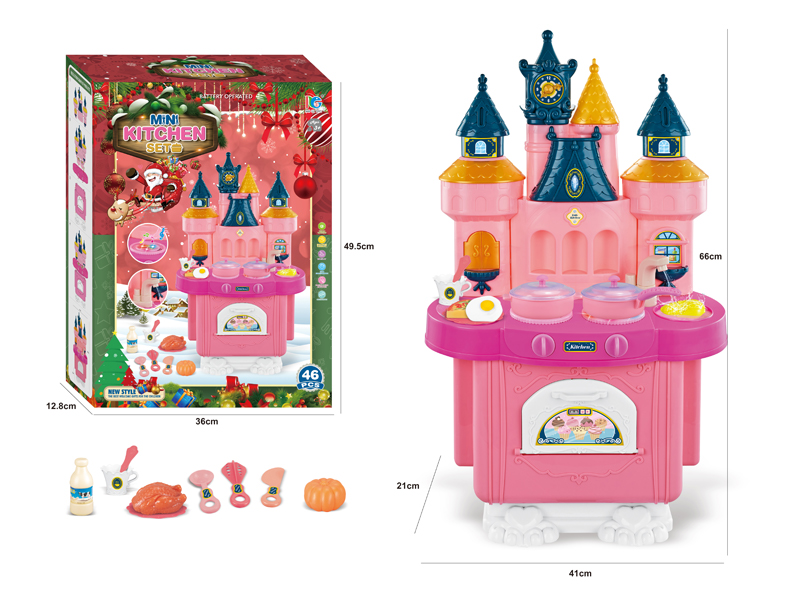 Christmas Castle Dining Table Kitchen Toy