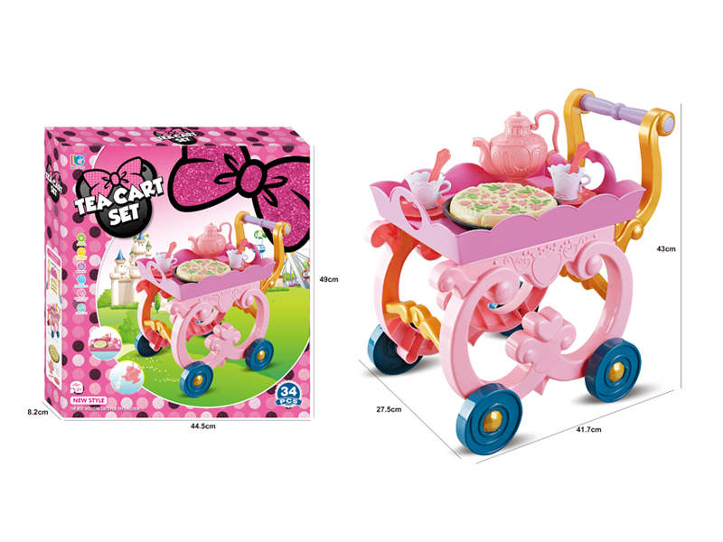 Birthday Cake Dining Cart Toy