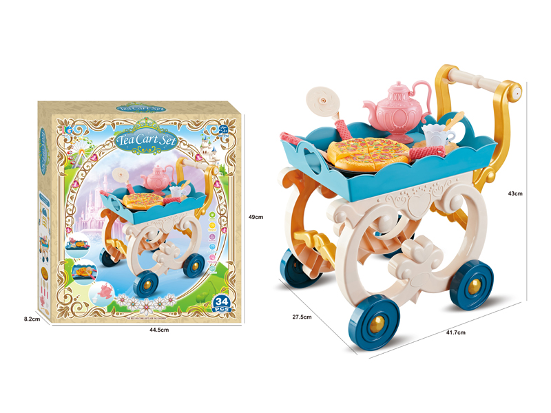 Princess Pizza Cart Toy