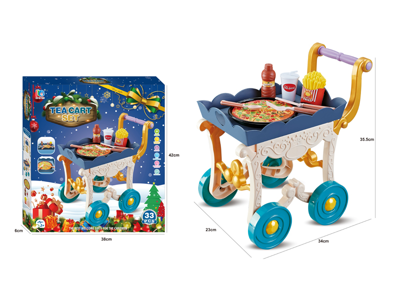 Christmas Pizza Cart Toy