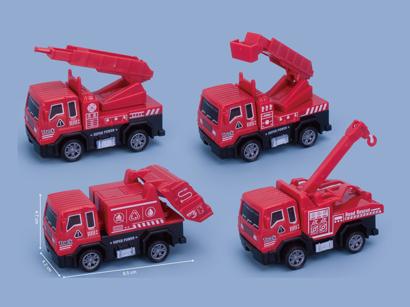 Pull Back Fire Engine