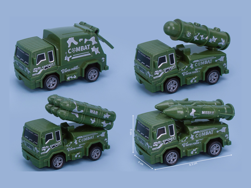 Pull Back Military Vehicle