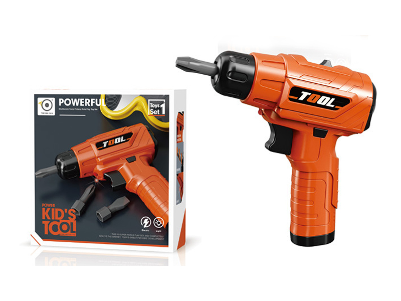 3PCS B/O Electric Drill Toy Set