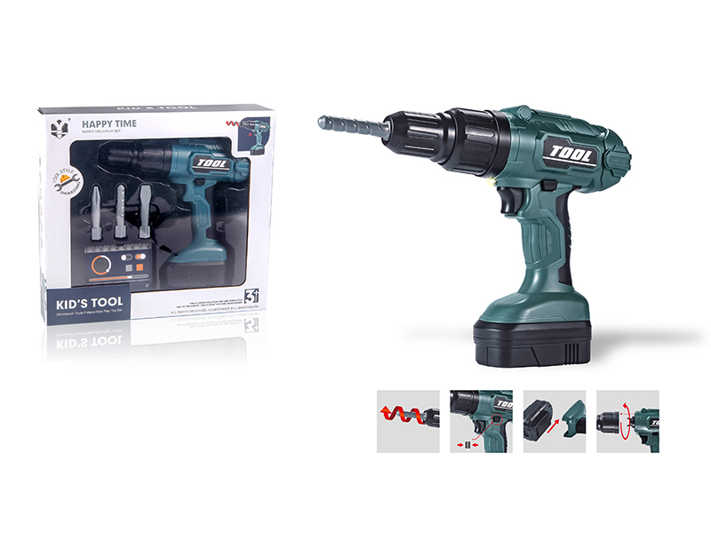 5PCS B/O Electric Drill Toy Set