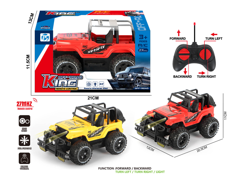 4Ch R/C Off Road Wrangler Racing Car With Light