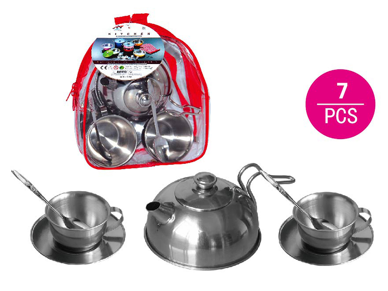 Stainless Steel Tableware Toys 7pcs