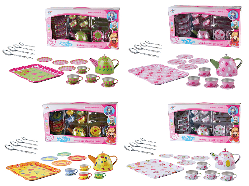 Printed Tableware Toys 19pcs