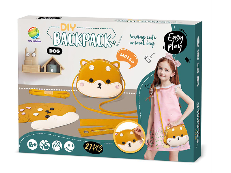 DIY Cartoon Shiba Inu Shoulder Bag