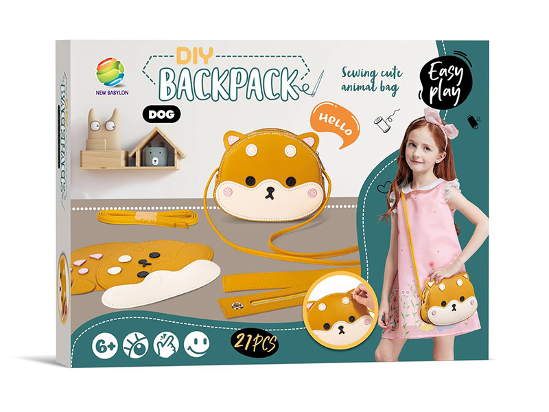 DIY Cartoon Shiba Inu Shoulder Bag