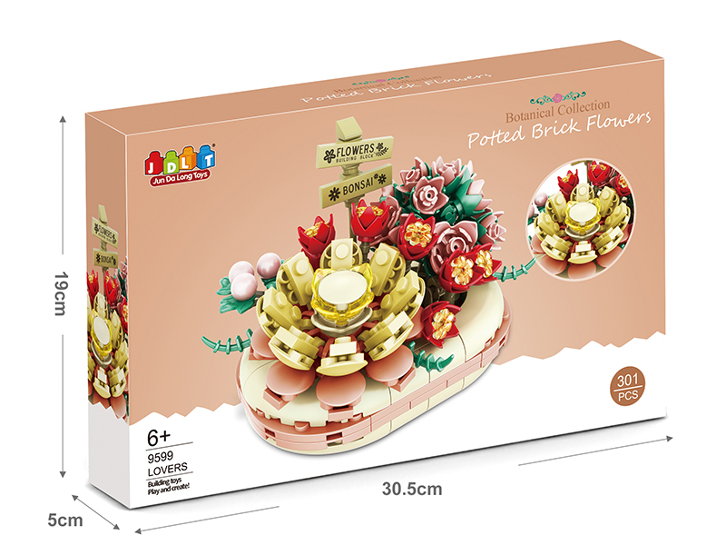 Pot Plant Building Blocks 301pcs