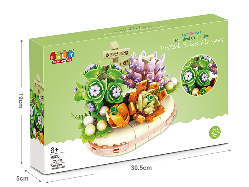 Pot Plant Building Blocks 315pcs
