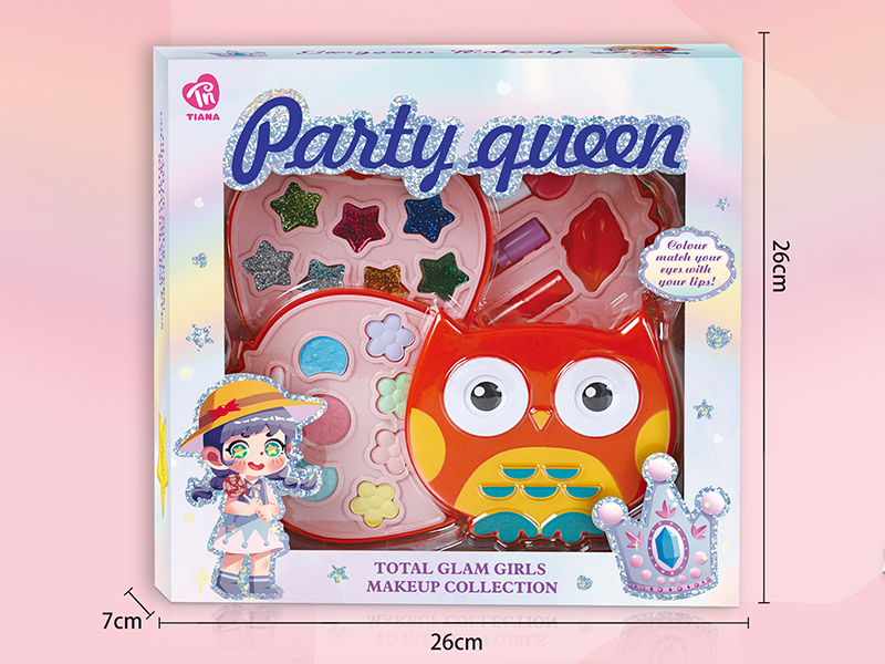 Owl Shape 3 Layer Makeup Box