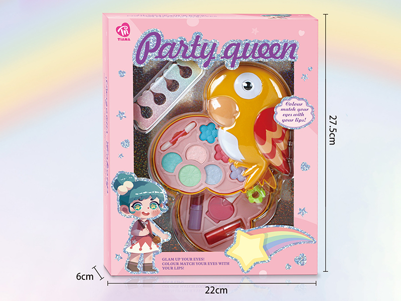 Parrot Shape 2 Layer Makeup Box