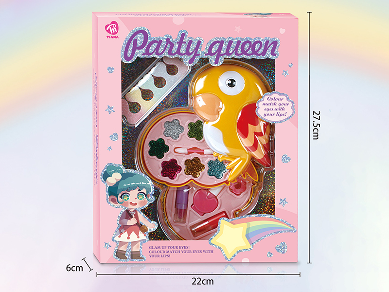 Parrot Shape 2 Layer Makeup Box