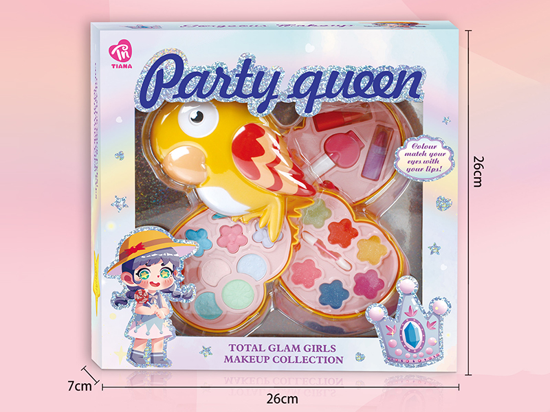 Parrot Shape 3 Layer Makeup Box