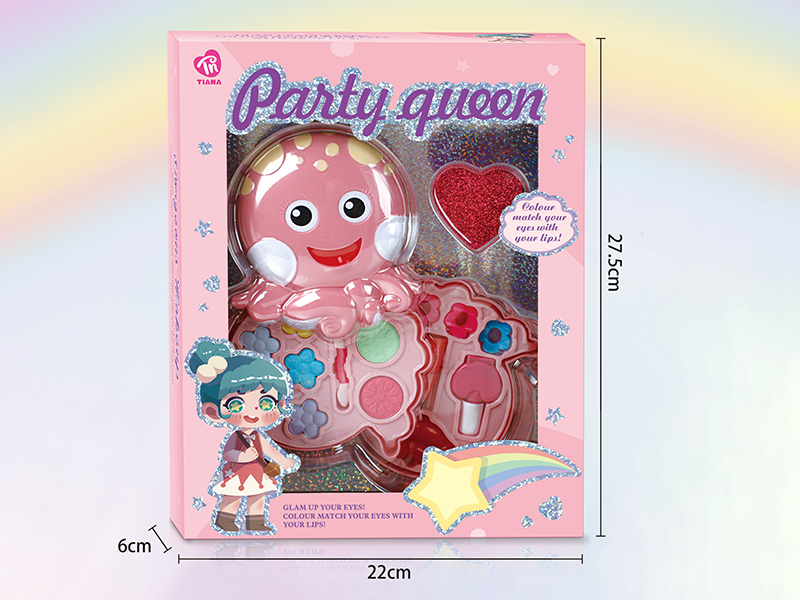 Octopus Shape 2 Layer Makeup Box