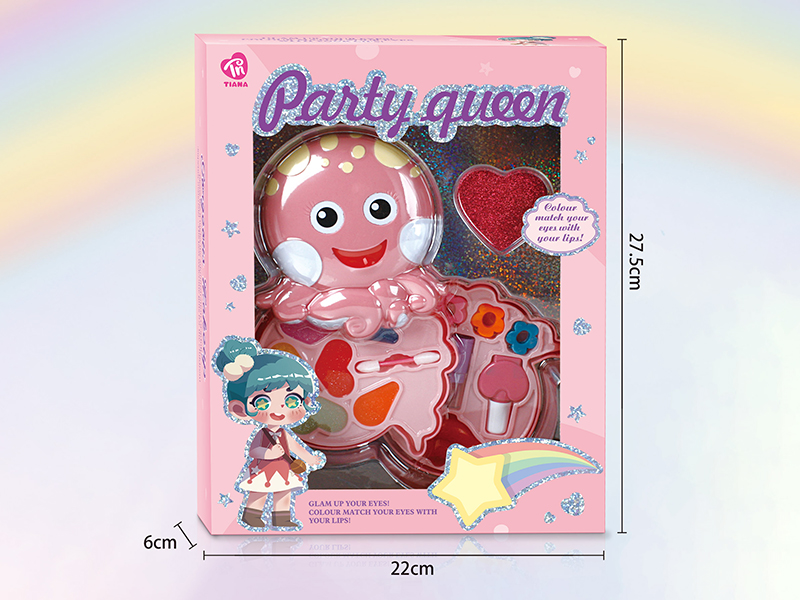 Octopus Shape 2 Layer Makeup Box