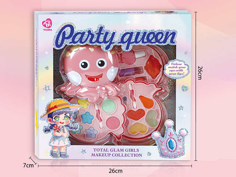 Octopus Shape 3 Layer Makeup Box