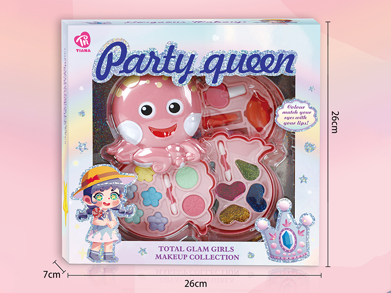 Octopus Shape 3 Layer Makeup Box