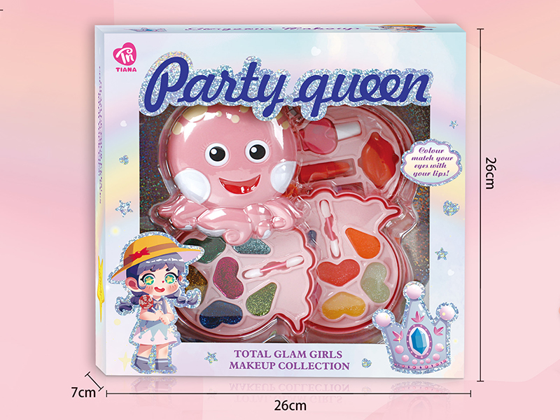 Octopus Shape 3 Layer Makeup Box
