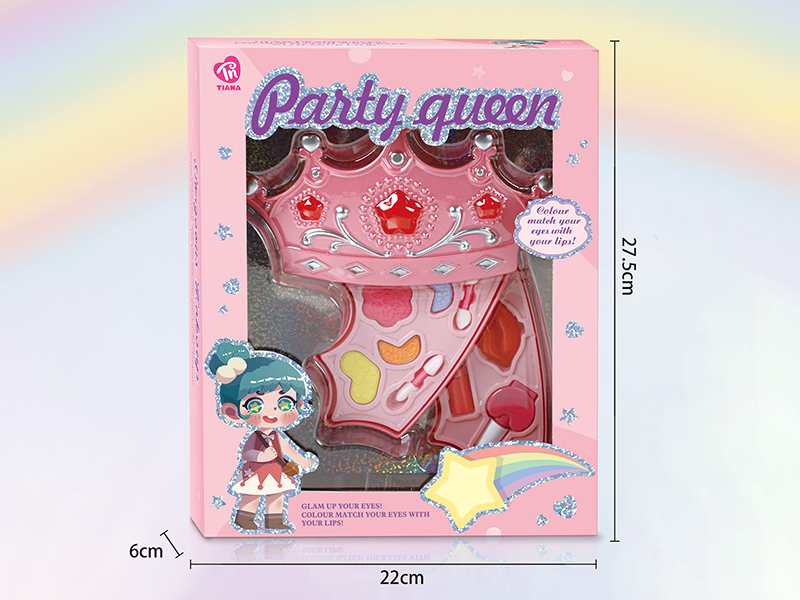 Crown 2 Layer Makeup Box