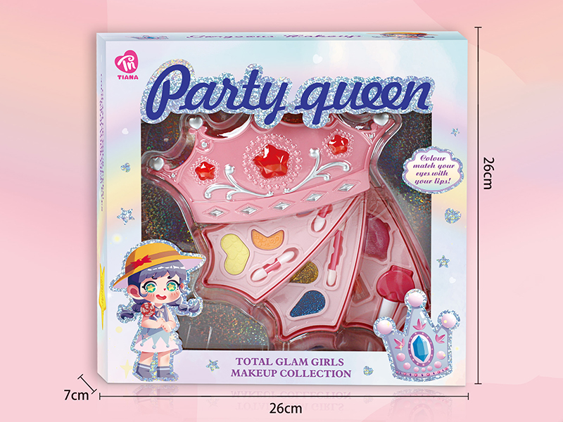 Crown 3 Layer Makeup Box