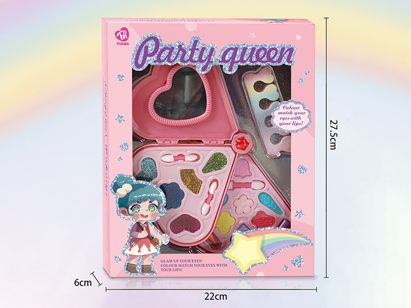 Heart-Shaped 2 Layer Makeup Box