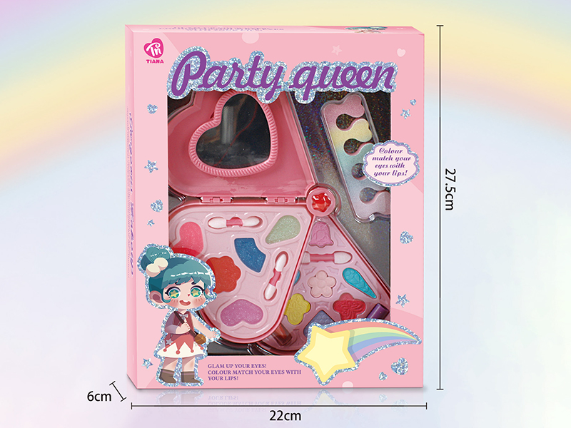 Heart-Shaped 2 Layer Makeup Box