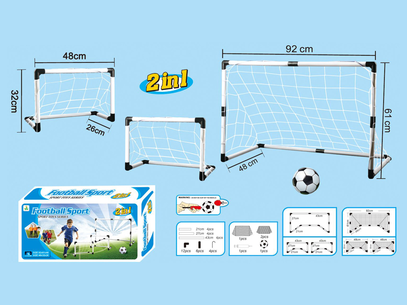 2 In 1 Football Goal Toy