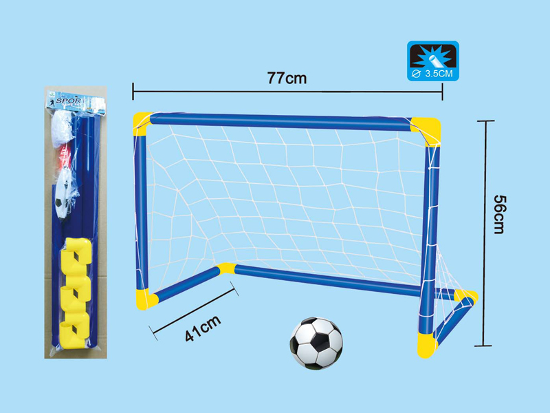 3.5Cm Pipe Football Goal Toy