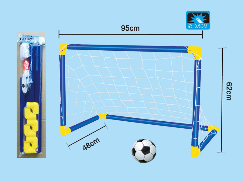 3.5Cm Pipe Football Goal Toy