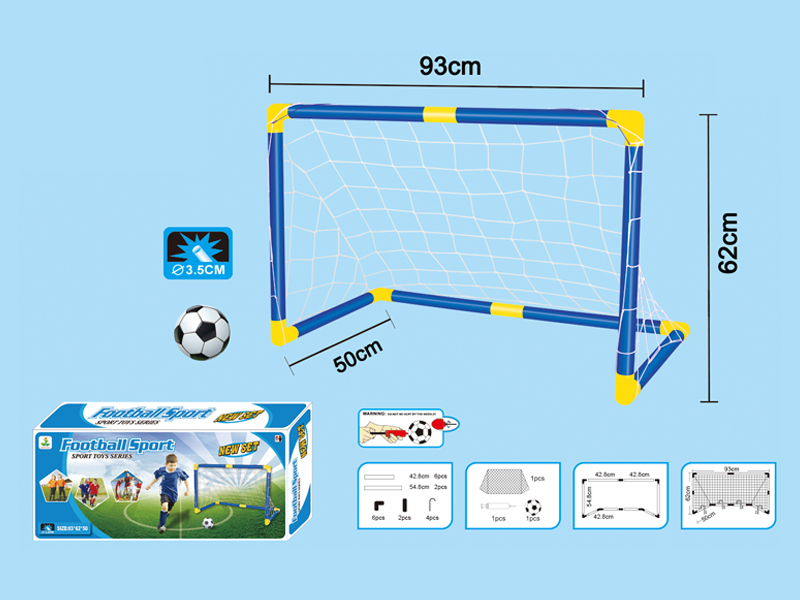 3.5Cm Pipe Football Goal Toy