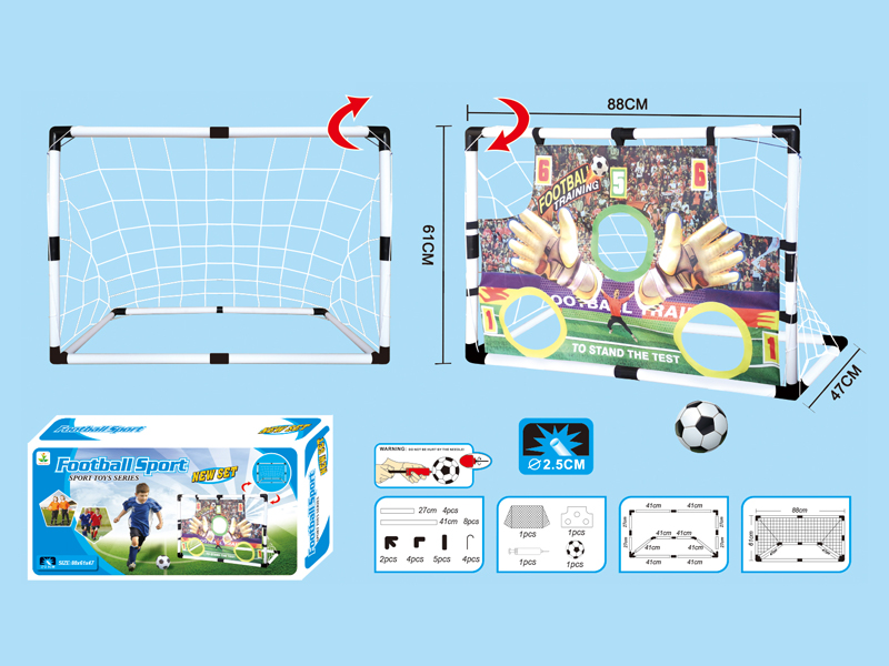 Football Goal With Fabric