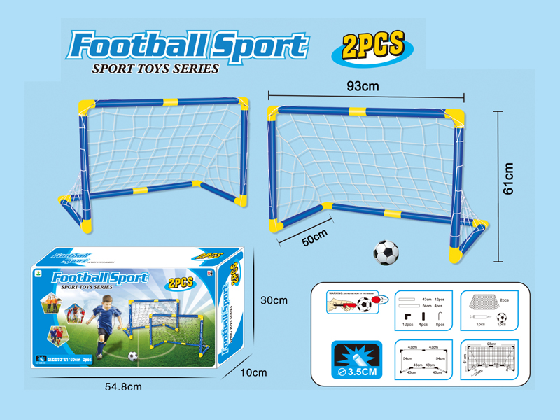 2PCS Football Goal Toy