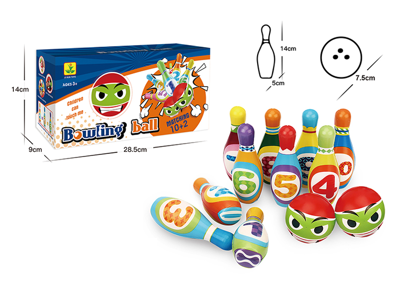 PU Bowling Ball Toy Set