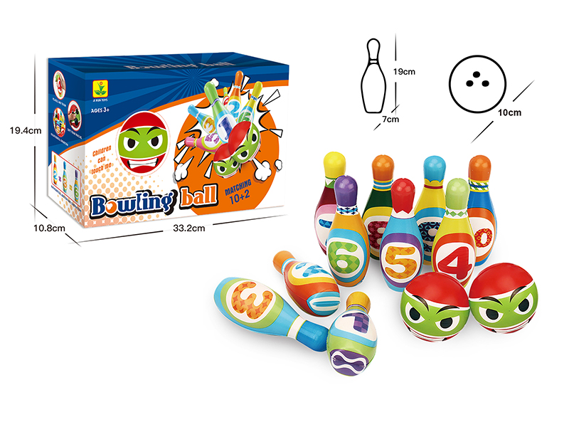 PU Bowling Ball Toy Set