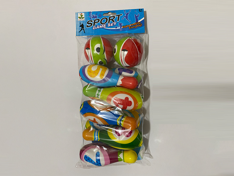 PU Bowling Ball Toy Set