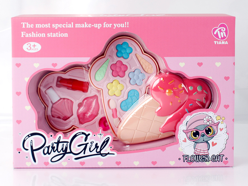 Ice Cream Shaped 2 Layers Makeup Box