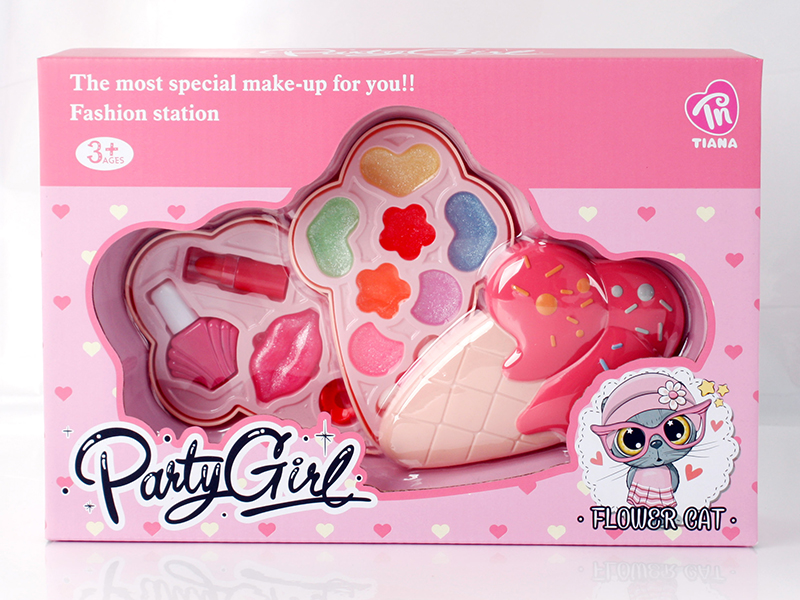 Ice Cream Shaped 2 Layers Makeup Box