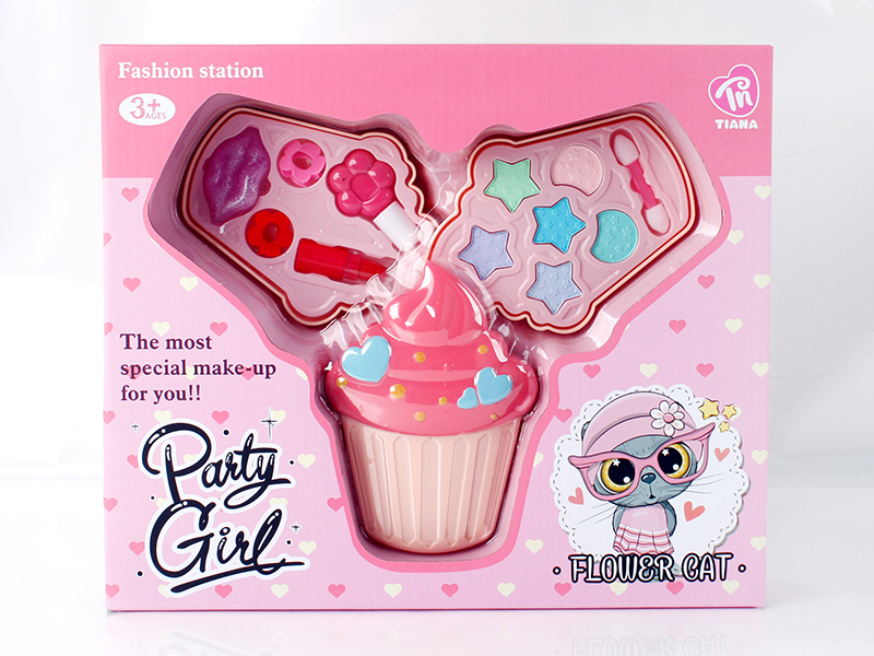 Cake Shaped 2 Layers Makeup Box