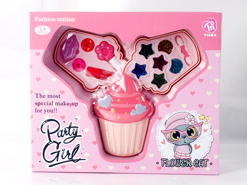 Cake Shaped 2 Layers Makeup Box