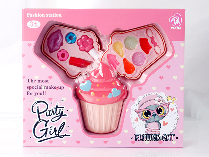 Cake Shaped 2 Layers Makeup Box
