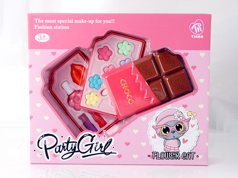 Chocolate Shaped 2 Layers Makeup Box
